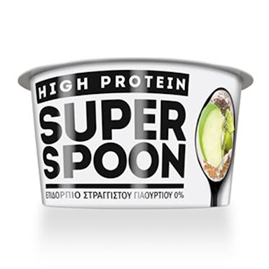 Кри Кри High Protein Super Spoon Грчки јогурт со јаболко, киви и чиа 170гр