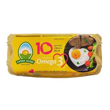 Супер Јајце Омега 10 јајца L